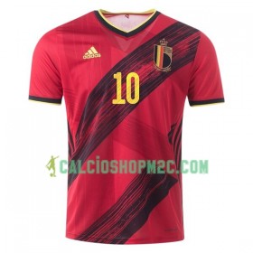 Belgio Eden Hazard 10 Maglia Prima Euro 2020 Manica Corta